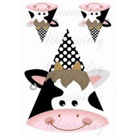 Állatos csákó TEHÉN