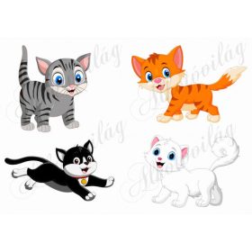 Cicák több színben