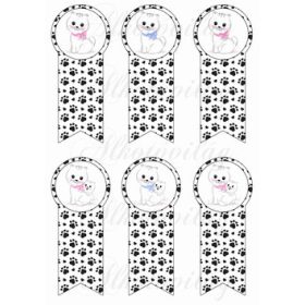 Tappancsos könyvjelzők cuki cicákkal