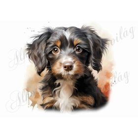 Bolognese, hawanese kutyus - kb. 18 x 19 cm