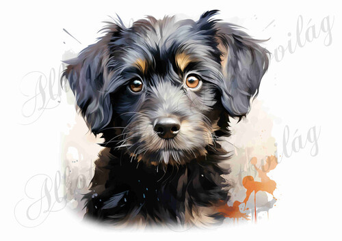 Bolognese, hawanese kutyus 3 - kb. 18 x 19 cm