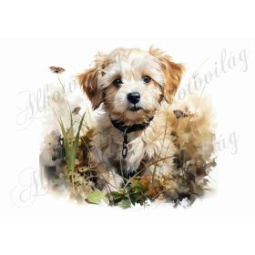 Bolognese, hawanese kutyus 5 - kb. 18 x 19 cm