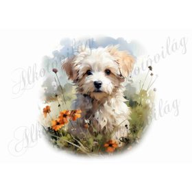 Bolognese, hawanese kutyus 7 - kb. 18 x 19 cm