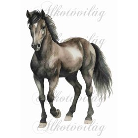 Párnablokk-vászontáska blokk lóval 4