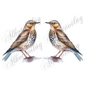   Léprigó madár kb 13 cm széles - Patchwork blokk táskablokk, párnablokk, takaróblokk, uzsonnás tasak blokk