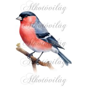   Süvöltő madár - Patchwork blokk táskablokk, párnablokk, takaróblokk, uzsonnás tasak blokk