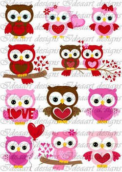 Szerelmes baglyocskák 