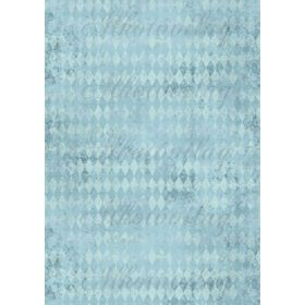 Shabby chic kopottas kékeszöld káró minta