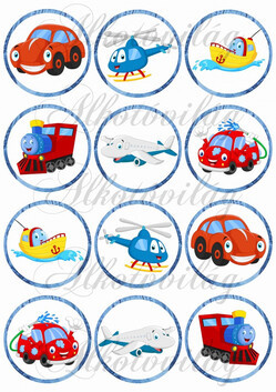 Járművek mosolygósan körökben