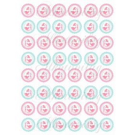 Unikornis cakkos körökben 3 cm 