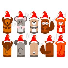 oroszlán, tigris, mókus, egér, maci