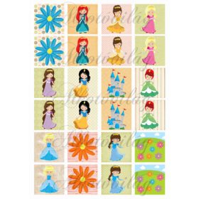 Memóriakártya HERCEGNŐS mintákkal