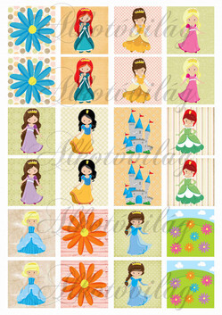 Memóriakártya HERCEGNŐS mintákkal