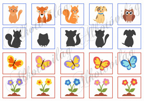 Keresd a párját 2 - két játék egy lapon