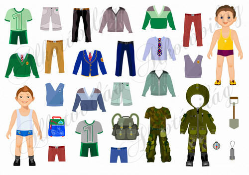 Öltöztesd fel Áront és Mátét