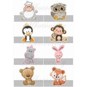 Ujjbábok cuki állatokkal