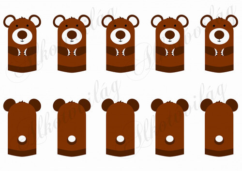 Ujjbábok- mackó csapat