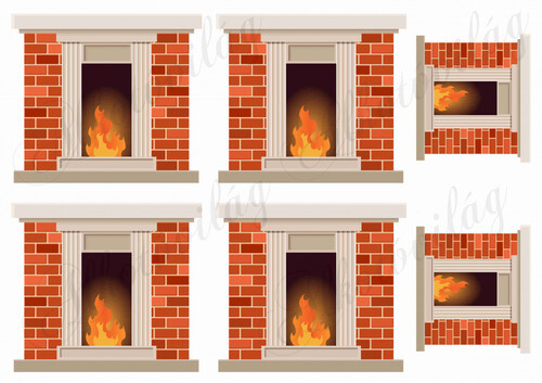 Mesekellékek- kandallók