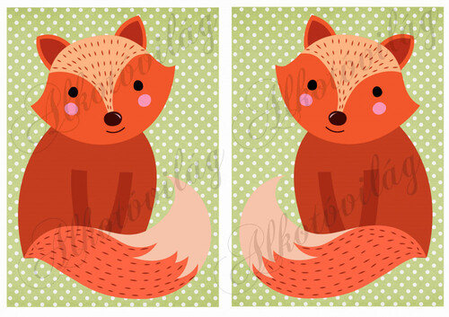 Állatsereg- rókák TÜKÖRKÉPPEL