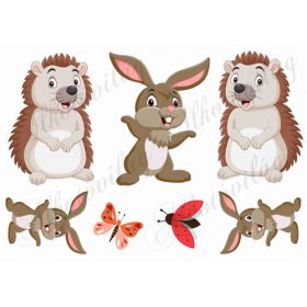 Meseszereplők - sünik, nyuszik