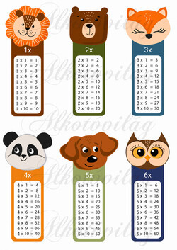 Szorzótábla állatokkal - 1. rész