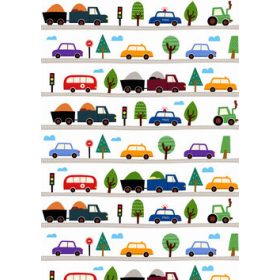 Játéktér- utak, autók, fák, jelzőtáblák