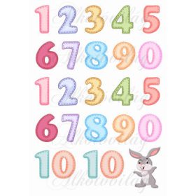 Számok, számsor 0-10 - tanuljunk nyuszival