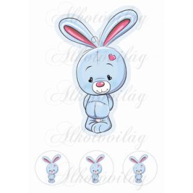 Cuki állatkák - KÉK NYUSZI - 20 cm magas