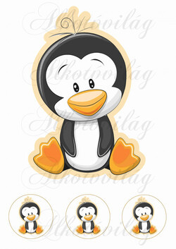 Cuki állatkák - PINGVIN - 20 cm magas