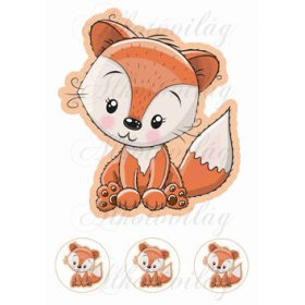 Cuki állatkák - RÓKA - 20 cm magas