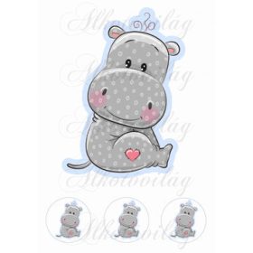 Cuki állatkák - VIZILÓ - 20 cm magas