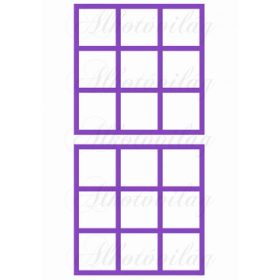 Amőba tábla - lila