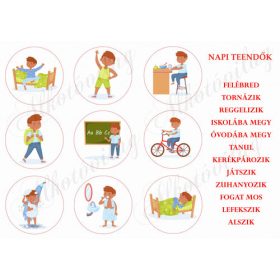 Napi teendők - FIÚKKAL