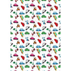 Színes motorbiciklik és kisautók