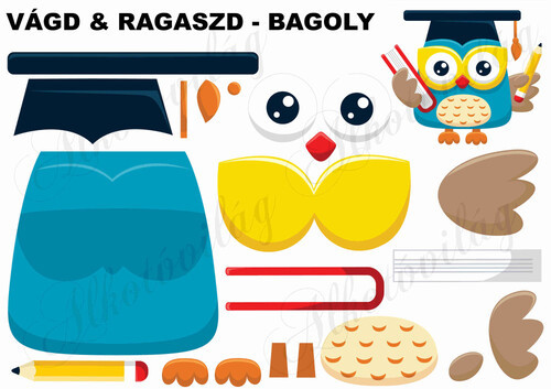 Vágd és ragaszd-BAGOLY