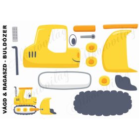 Vágd és ragaszd-BULDÓZER