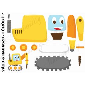 Vágd és ragaszd-FÚRÓGÉP