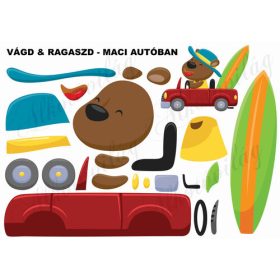 Vágd és ragaszd-MACI AUTÓBAN