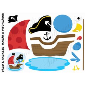 Vágd és ragaszd-MADÁR A VITORLÁSON