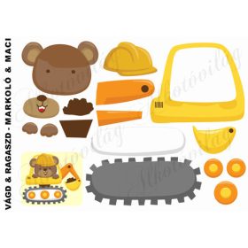 Vágd és ragaszd-MARKOLÓ & MACI