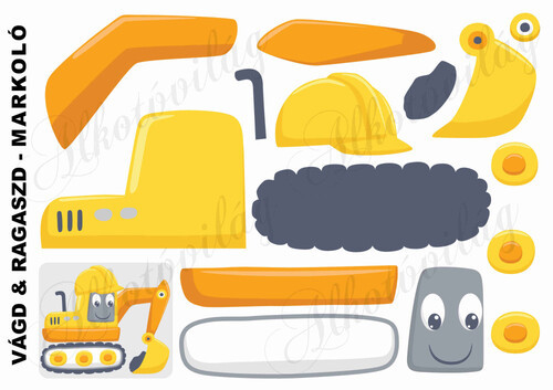 Vágd és ragaszd-MARKOLÓ