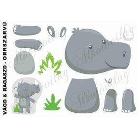 Vágd és ragaszd-ORRSZARVÚ