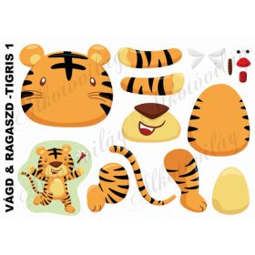 Vágd és ragaszd-TIGRIS 1