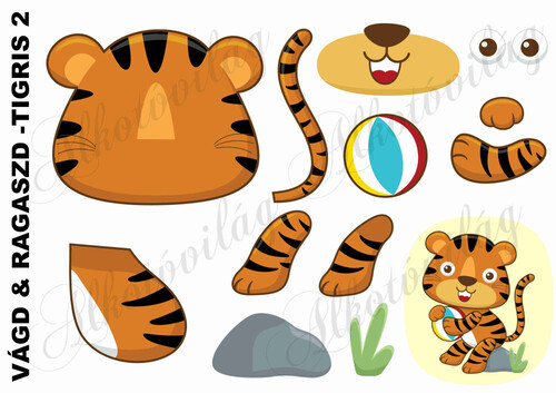 Vágd és ragaszd-TIGRIS 2