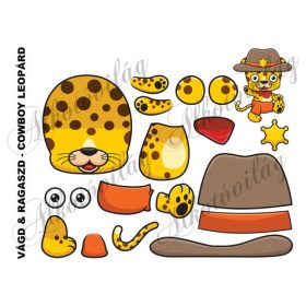 Vágd és ragaszd- COWBOY LEOPÁRD