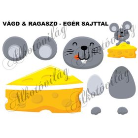 Vágd és ragaszd- EGÉR SAJTTAL