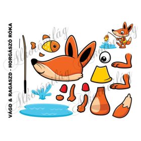 Vágd és ragaszd- HORGÁSZÓ RÓKA