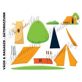 Vágd és ragaszd- SÁTOROZZUNK