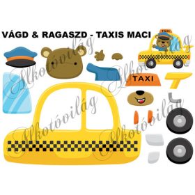 Vágd és ragaszd- TAXIS MACI