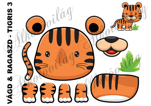 Vágd és ragaszd- TIGRIS 3
